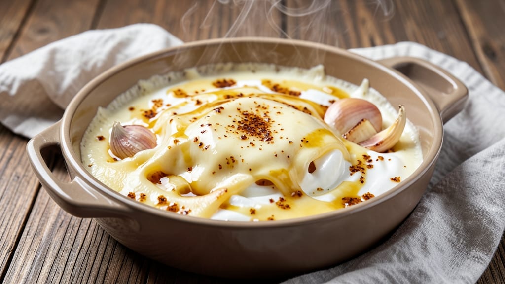 American Cheese Fondue Recipe: Velvety Melt With Crunchy Breadsticks