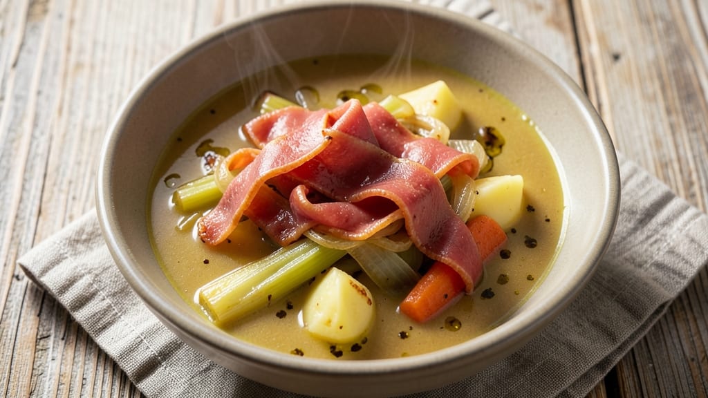 Avantis Cheese Soup Recipe: Velvety Gouda and Cheddar Blend With Toasted Garlic Crust