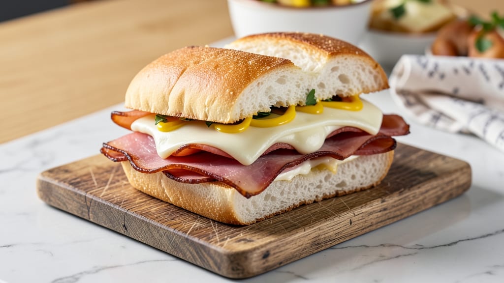 Arby's Ham and Cheese Sandwich Recipe: Toasted Triangles With Saucy Kick