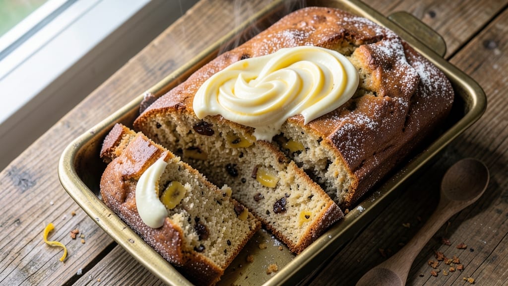 Banana Bread Made With Cream Cheese Recipe: Ultra-Moist Swirls and Creamy Crust Magic