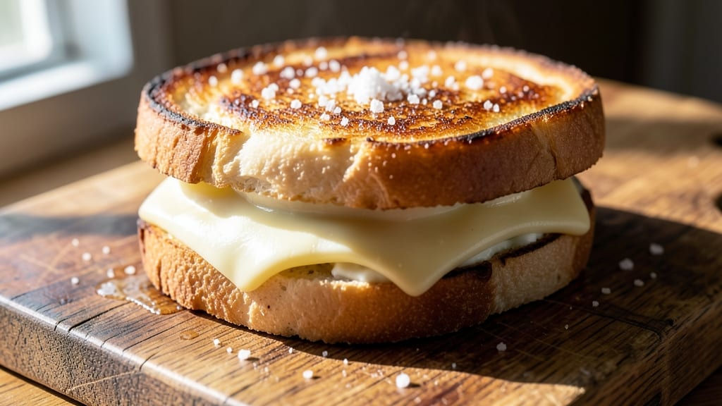Beecher's Grilled Cheese Recipe: Crispy Bagel Crusts with Molten Cheddar