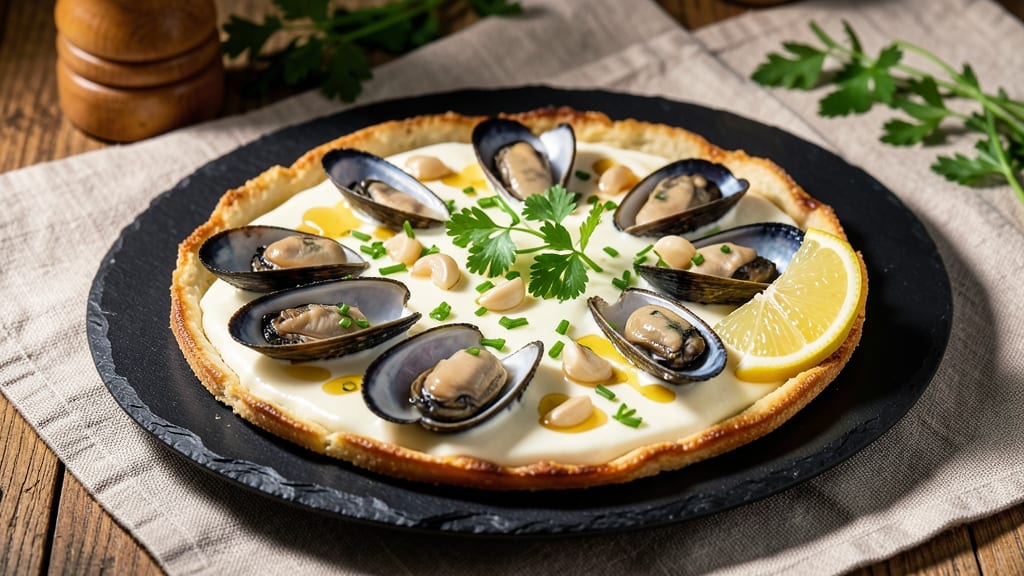 Baked Mussels With Cream Cheese Recipe: Steamed-In-Shell Luxury With Herby Cream Cheese
