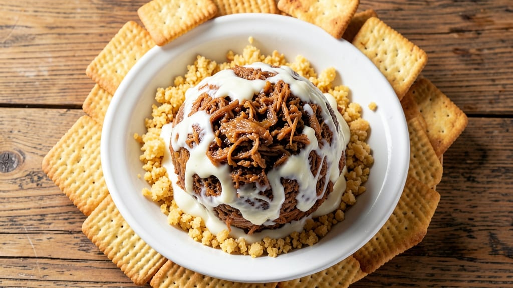 Armour Beef Cheese Ball Recipe: Triple-Cheese Crunch With Warm Spiced Streaks