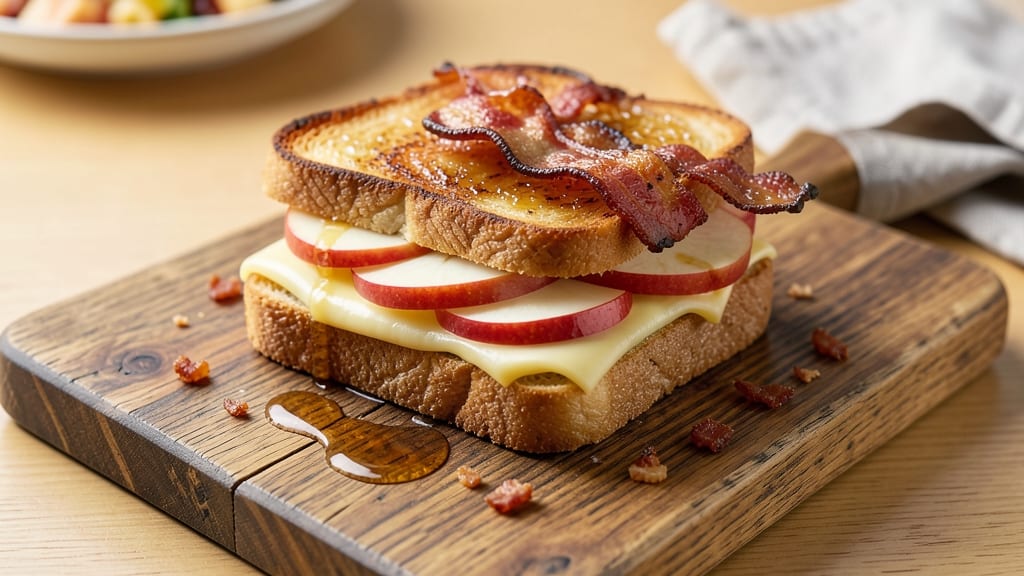 Apple Bacon Grilled Cheese Recipe: Smoky Sweet Crunch in Every Bite