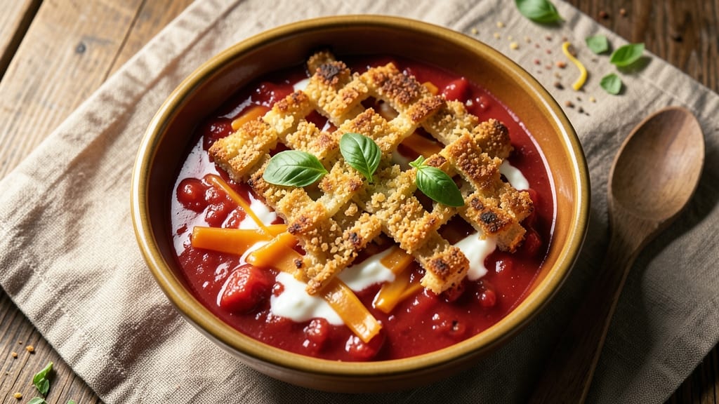 Baker's Crust Tomato Cheese Soup Recipe: Crispy Topped Creaminess in One Pot