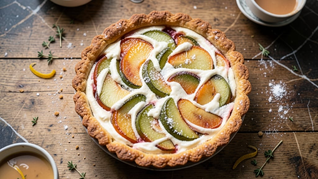 Bakers Square French Apple Cream Cheese Pie Recipe: Caramelized Fruit and Tangy Cream Cheese Layers