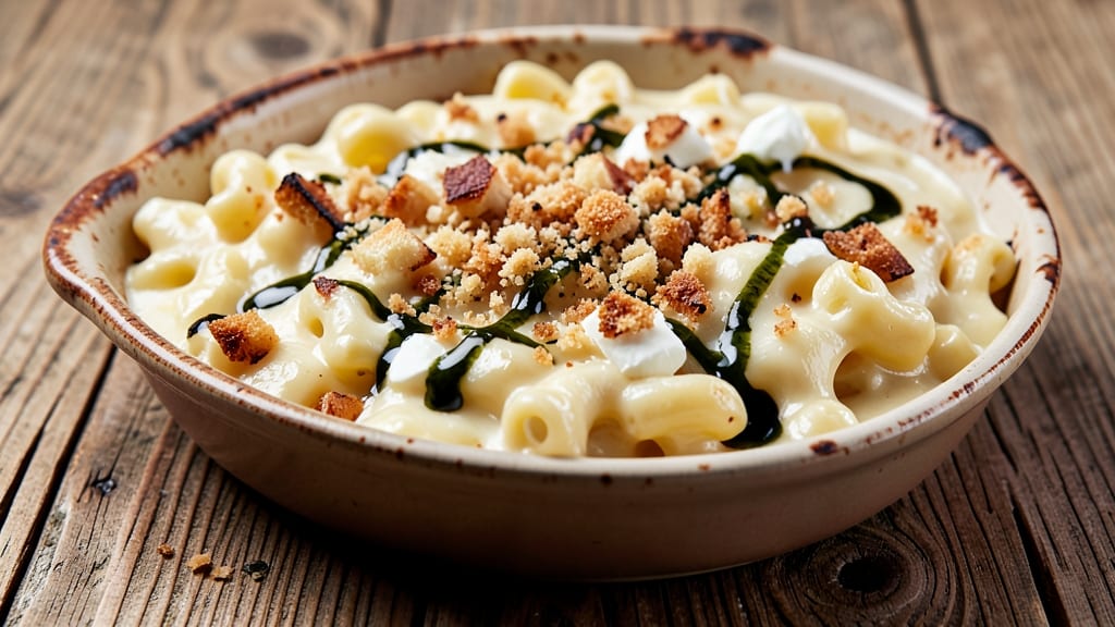 Alton Brown's Mac and Cheese Reloaded Recipe: Triple-Layered Crunch With Cheesy Pull-Apart Magic