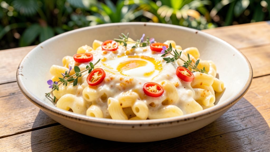 Barbados Macaroni and Cheese Recipe: Spicy Scotch Bonnet Heat With Crispy Breadcrumbs