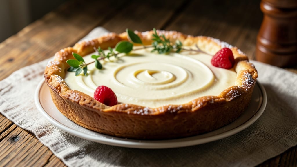 Baked Cream Cheese Pie Recipe: Golden Crust, Silky Filling Magic