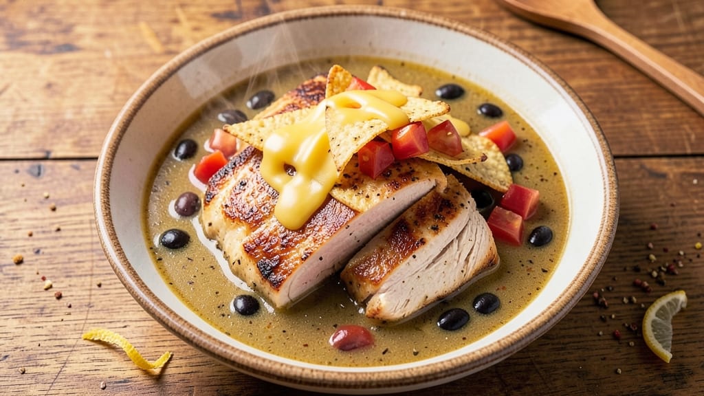 Applebee's Cheese Chicken Tortilla Soup Recipe: Crispy Tortilla Crunch and Melty Cheese Layers