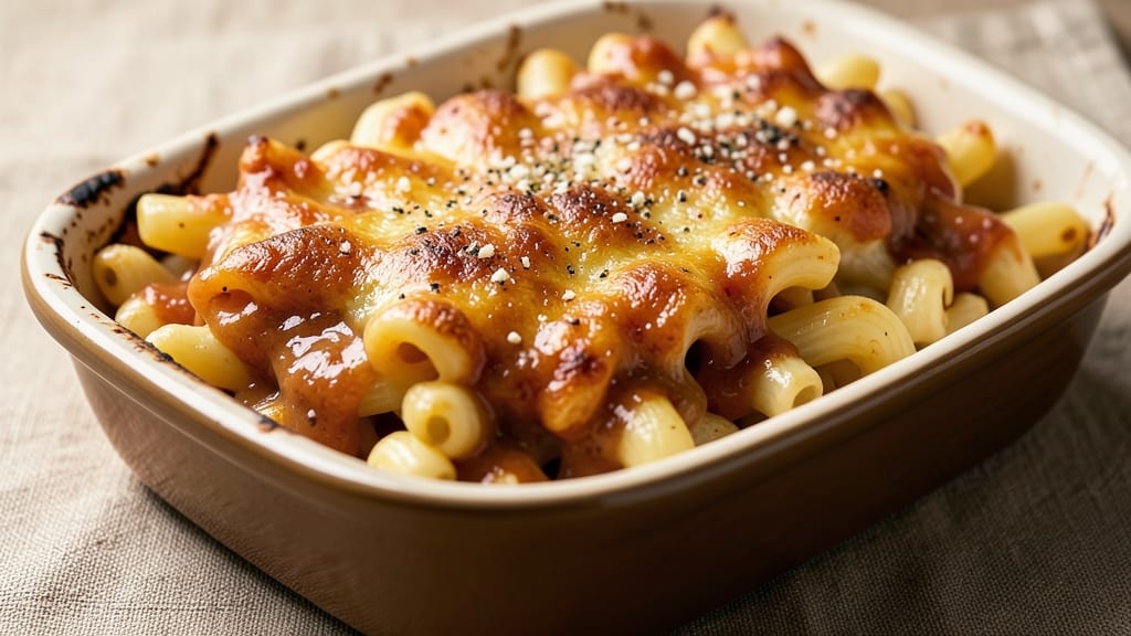 Baked Mac and Cheese Recipe with Ragu Cheese Sauce: Triple-Layered Crispy Top, Gooey Pull-Apart Magic