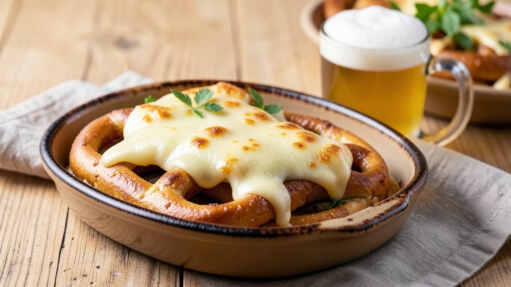 Applebee's Pretzel Beer Cheese Recipe: Crunchy Pretzel Bites With Golden Beer Cheese Dip