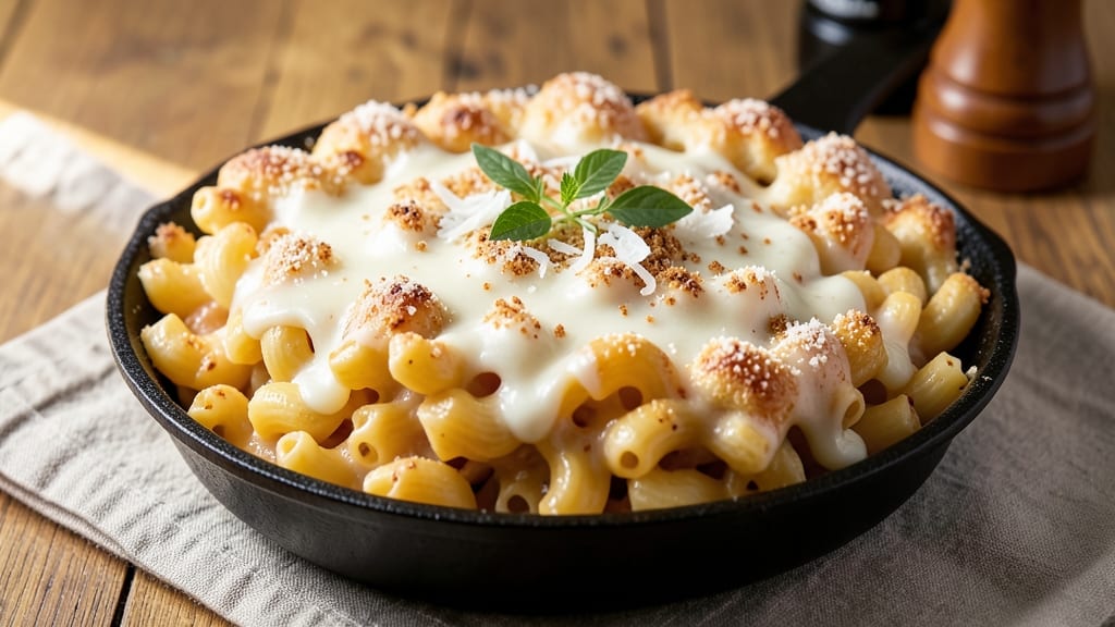 Baked Macaroni and Cheese Pie Recipe: Triple-Layered Crunch With Gooey Cheese Rivers