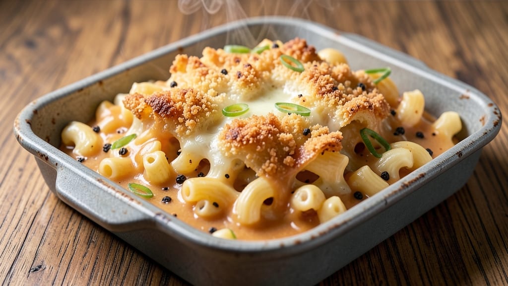 Baked Breaded Mac and Cheese Recipe: Crispy Crust, Melty Cheese Magic