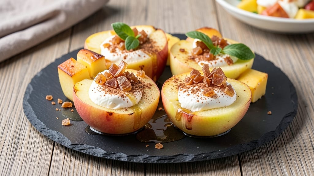 Baked Apples and Cheese Recipe: Warm Spiced Filling and Melty Edges