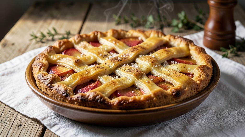 Apple Pie With Cheddar Cheese Crust Recipe: Savory-Sweet Crust That Stands Up to Fruit