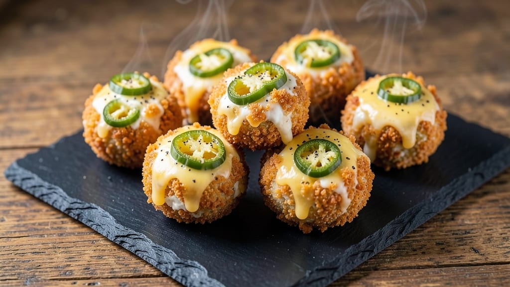 Air Fryer Jalapeño Poppers and Cheese Balls Recipe: Spicy-Creamy Bite-Sized Duos in 15 Minutes