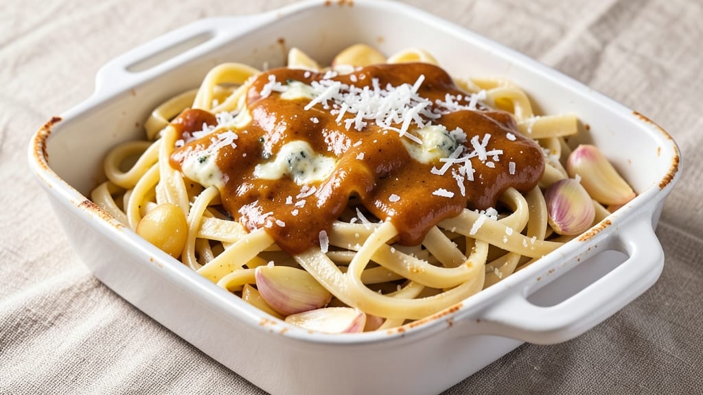 Baked Boursin Cheese Pasta Recipe: Garlicky, Herby Cream Sauce in 25 Minutes