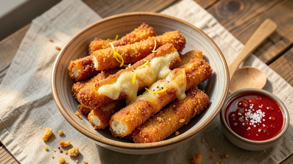 Applebee's Cheese Sticks Recipe: Crispy Breading and Melted Cheese Magic