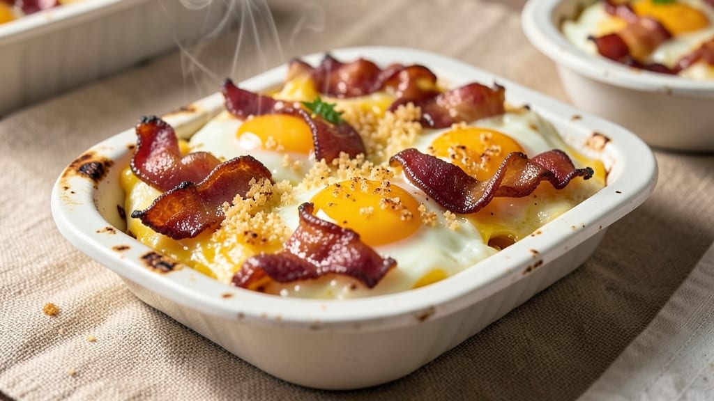 Bacon Egg and Cheese Cups Recipe: Crispy Edges, Runny Yolk Magic