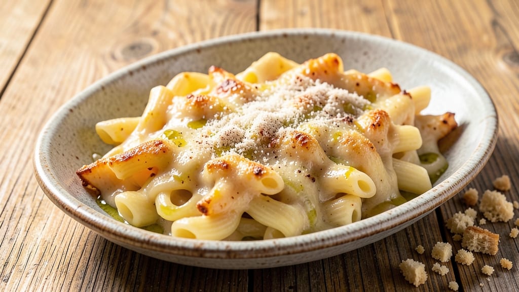 Authentic Italian Macaroni and Cheese Recipe: Al Dente Pasta With Nutty Pecorino and Parmigiano