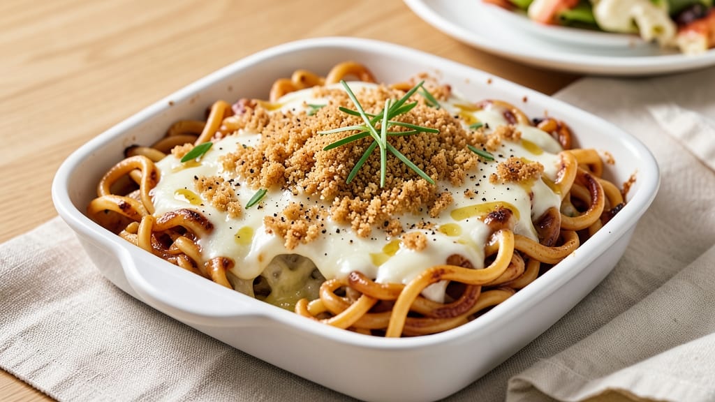 Banza Baked Mac and Cheese Recipe: Crispy Top, Melty Chunks, One-Pan Magic