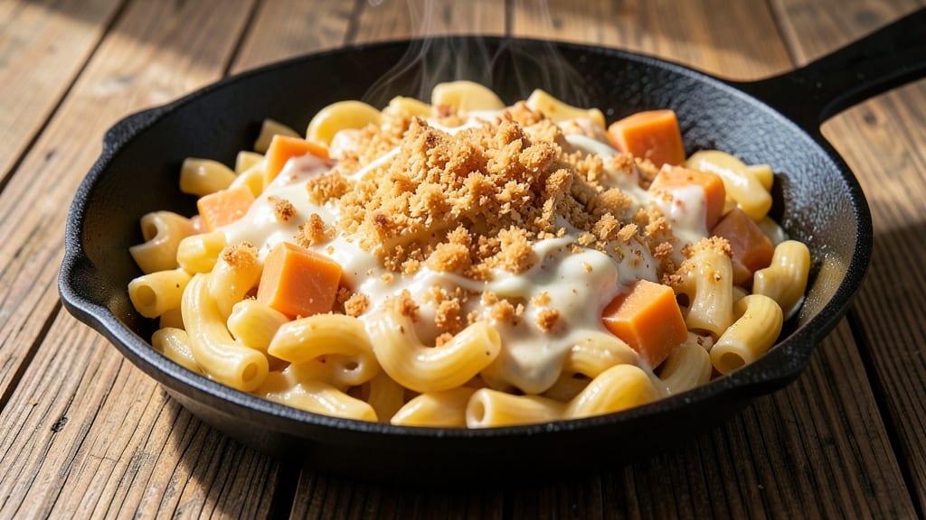 54th Street Mac and Cheese Recipe: Baked Cheese Sauce With Crispy Breadcrumbs